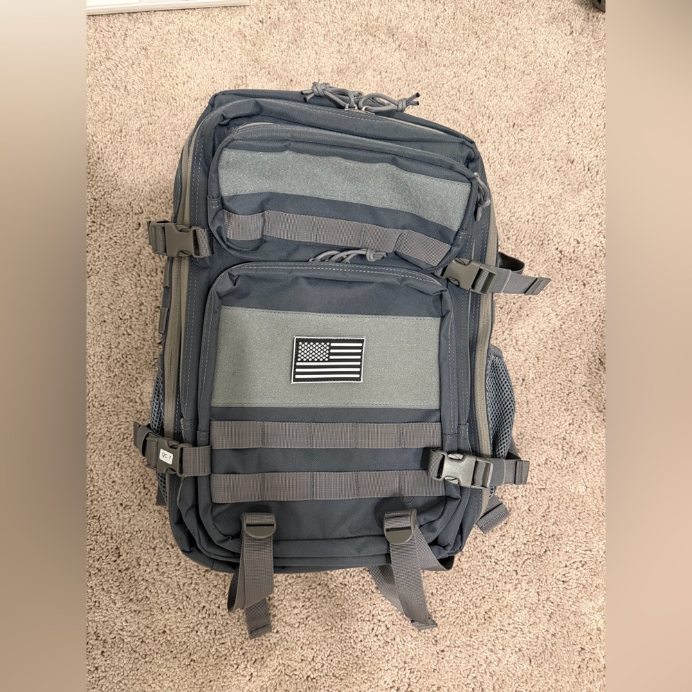 Tactical Gray Backpack